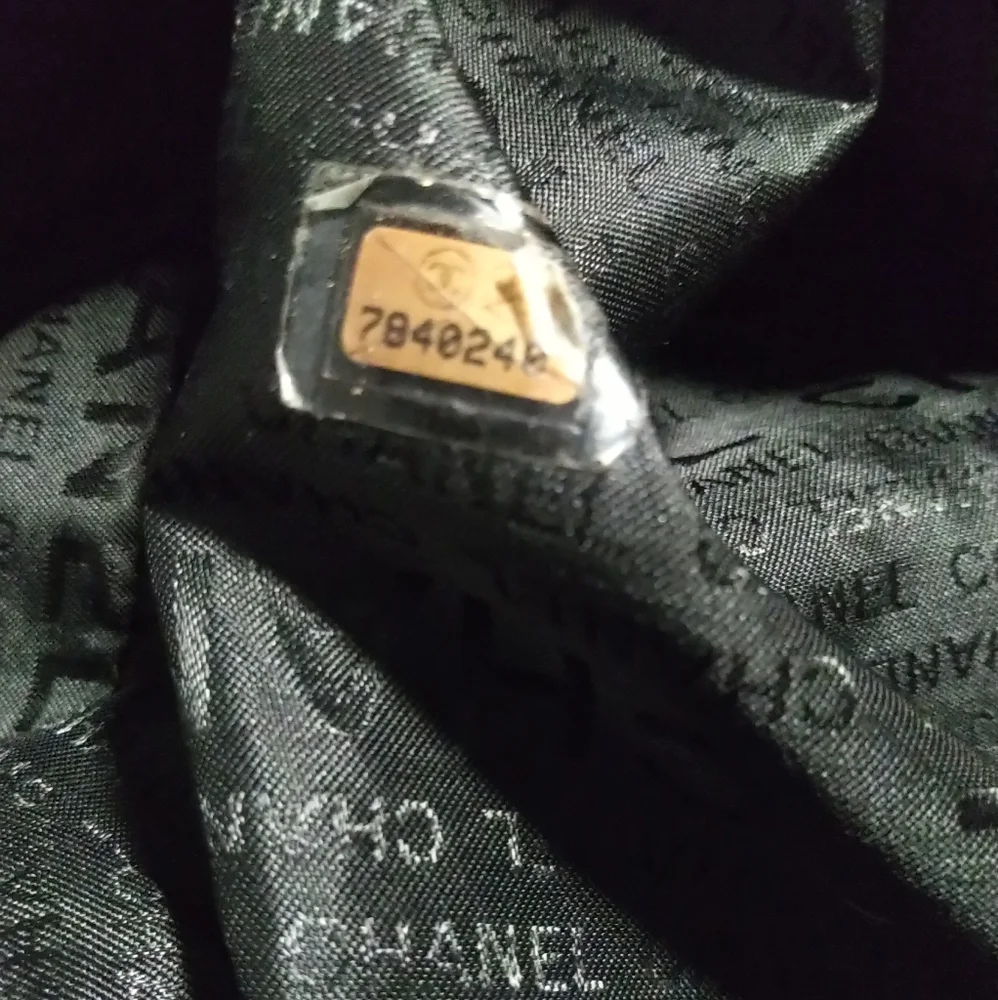 Authentic Chanel Sport Line Boston Travel Bag
